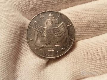 1 lira 1942 XX
