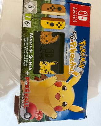 Nintendo switch edizione Pikachu