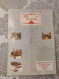 Disegno costruttivo veliero san felipe