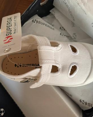 Superga cotton bianche unisex
