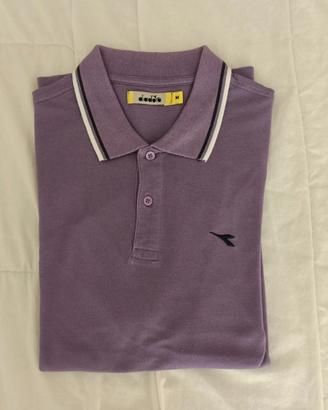 Polo uomo manica corta-cotone 100% Diadora
