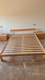 STRUTTURA LETTO IN PINO