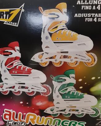 Sport One Pattini in Linea (allungabili)