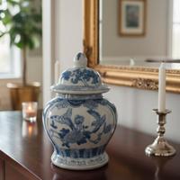 vaso Ginger Jar in porcellana orientale 