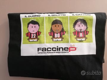 T shirt AC MILAN - Faccinep - NUOVA