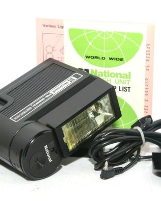 FLASH NATIONAL PE-2850 + Cavo SYNCHRO CORD x Foto