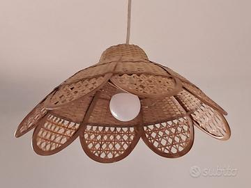 LAMPADARI IN BAMBU VIMINE