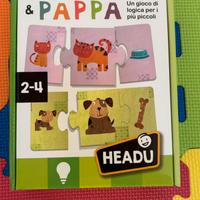 Puzzle cuccioli e pappa