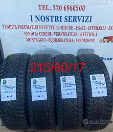Gomme usate invernali 215/60/17 otime marche e mod