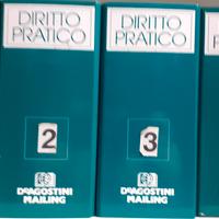 4 Raccoglitori Diritto Pratico De Agostini Mailing
