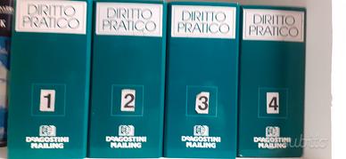 4 Raccoglitori Diritto Pratico De Agostini Mailing