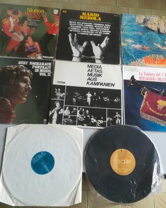 8 pezzi 33 giri in vinile vari