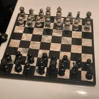 Scacchiera in Alabastro