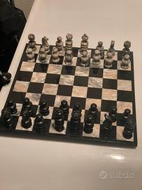 Scacchiera in Alabastro