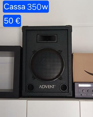 Cassa audio Advent 350 w