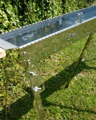 VASCA ARROSTICINI IN ACCIAIO INOX AM150 - ilSimo