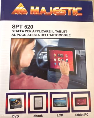 Staffa per Tablet auto