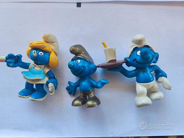 Puffi vintage sorpresa Kinder 