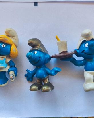 Puffi vintage sorpresa Kinder 