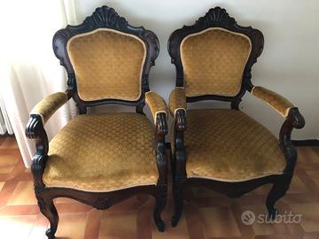 poltrone antiche e d"epoca