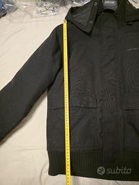 Giubbotto Carhartt nero con cappuccio