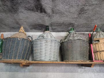 Damigiane di vetro 54 litri