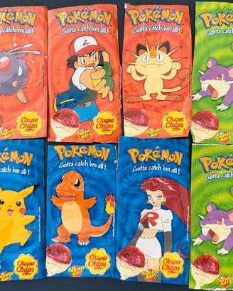 Lotto Pokemon - Chupa Chups Pokèmon Vintage