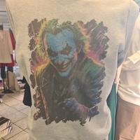 felpa joker oji large grigia
