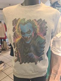 felpa joker oji large grigia