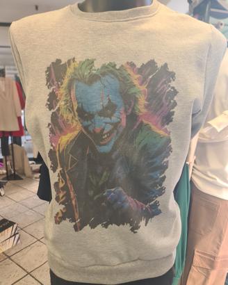felpa joker oji large grigia