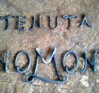 Lettere in ferro pieno forgiate e battute a mano