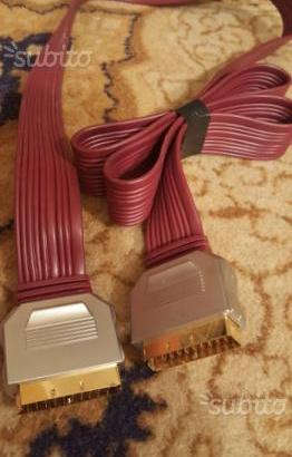 Presa scart 1.5m maschio maschio video prolunga