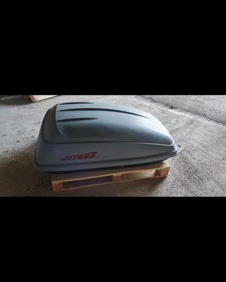 Box da tetto auto con aste