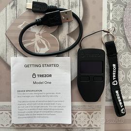 Trezor Model One Portafoglio Criptovalute fisico