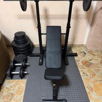 Panca+pesi+manubri+bilanciere