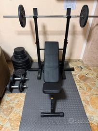 Panca+pesi+manubri+bilanciere