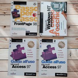 Lotto 4 manuali informatici vintage