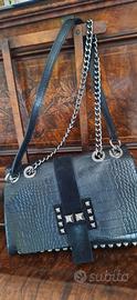 Borsa in pelle nera 