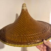 Cappello tradizionale cinese in bambù