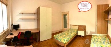 Stanza doppia uso singola università nuova