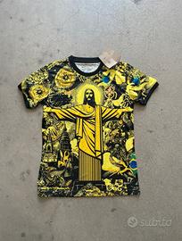 maglia brasil x nike Oro M