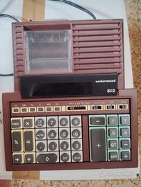 Calcolatrice under wood 512 Olivetti 