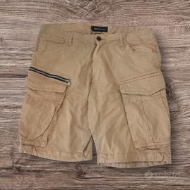 Pantaloncini Cargo smog originale taglia S Beige 