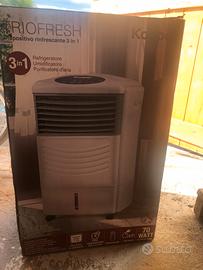 Dispositivo rifrescante 3 in 1.