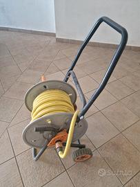 carrello portagomma da giardino
