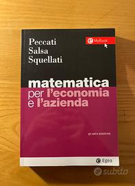 Matematica per l’economia dell’azienda Quarta Ed.