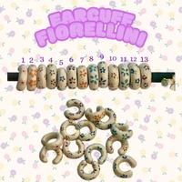 Earcuff in ceramica fatti a mano