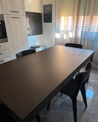 Tavolo nero 180×90