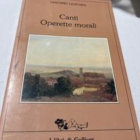 Canti operette morali Giacomo Leopardi
