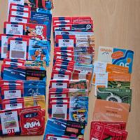 100 Schede Tim/wind/Vodafone